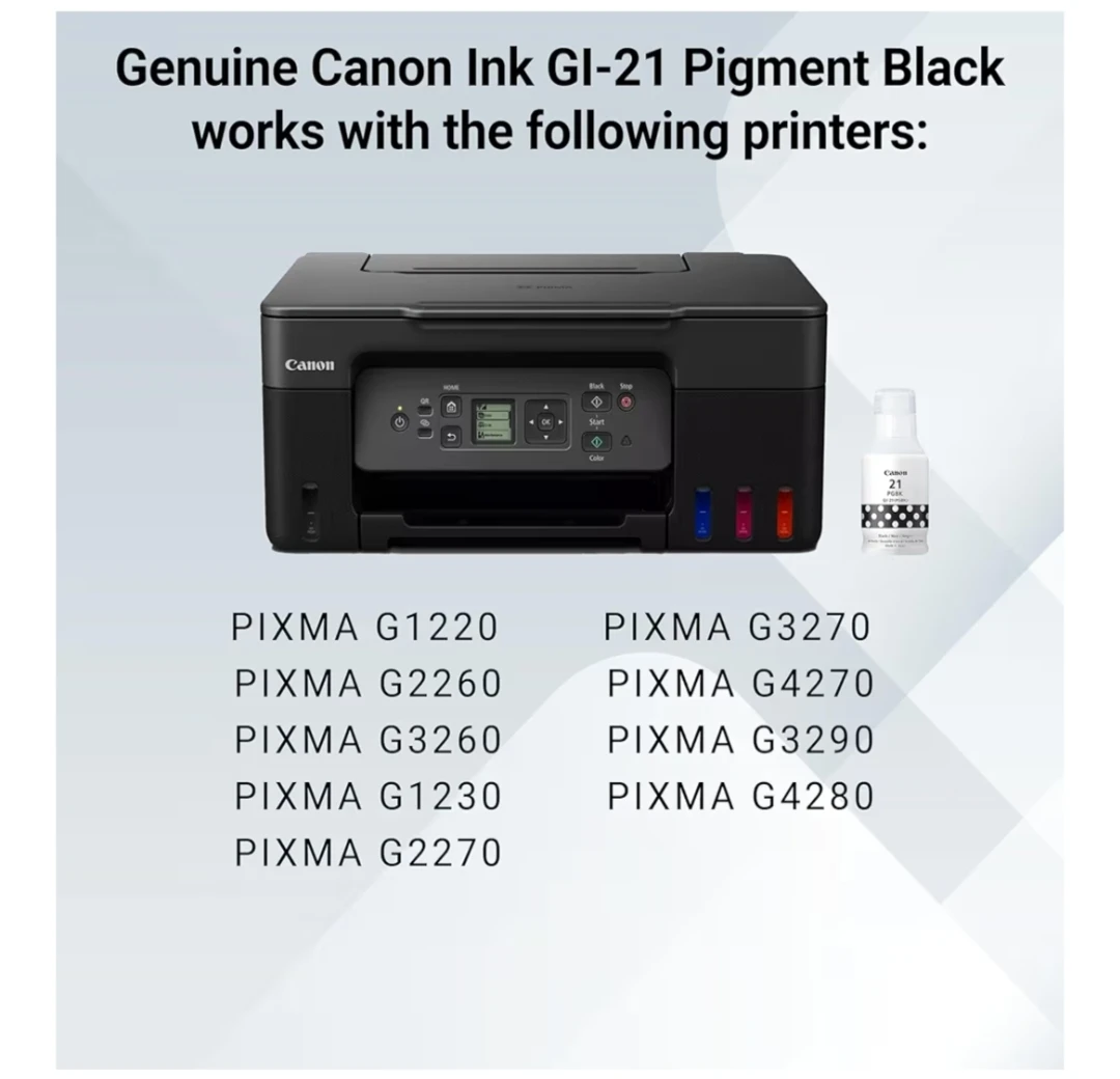 Canon 21 PGBK Ink Bottle - Pigment Black - photo 5