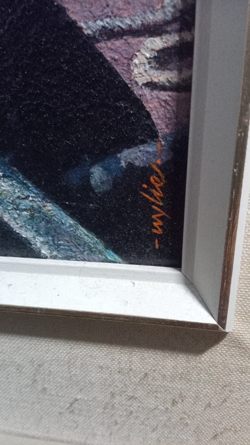 by Alan Wylie Original Painting "Old Buddies" - photo 2