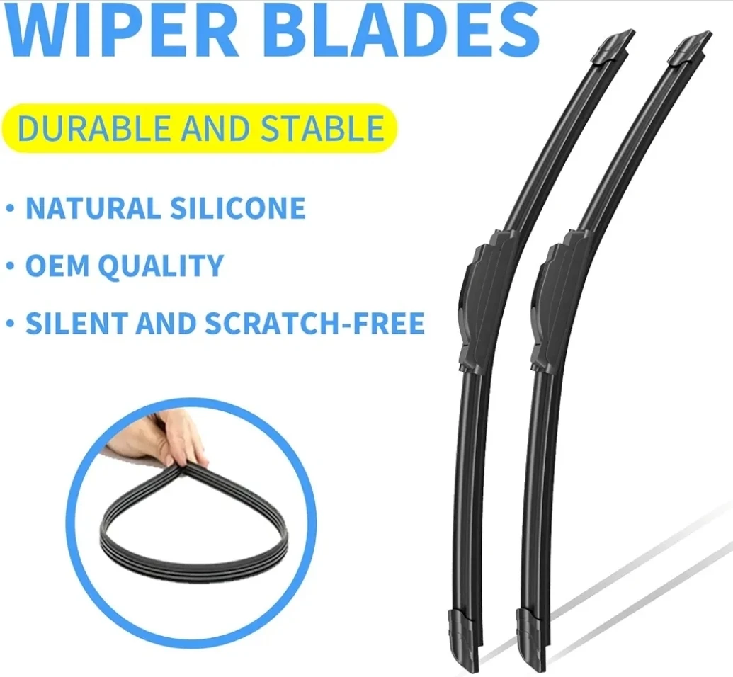 24"+16"+12" Wiper Blades for Toyota RAV4 2006-2012 (Set of 3) - photo 3