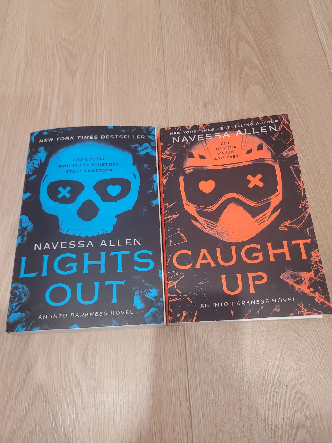 Lights Out and Caught Up books - photo 2