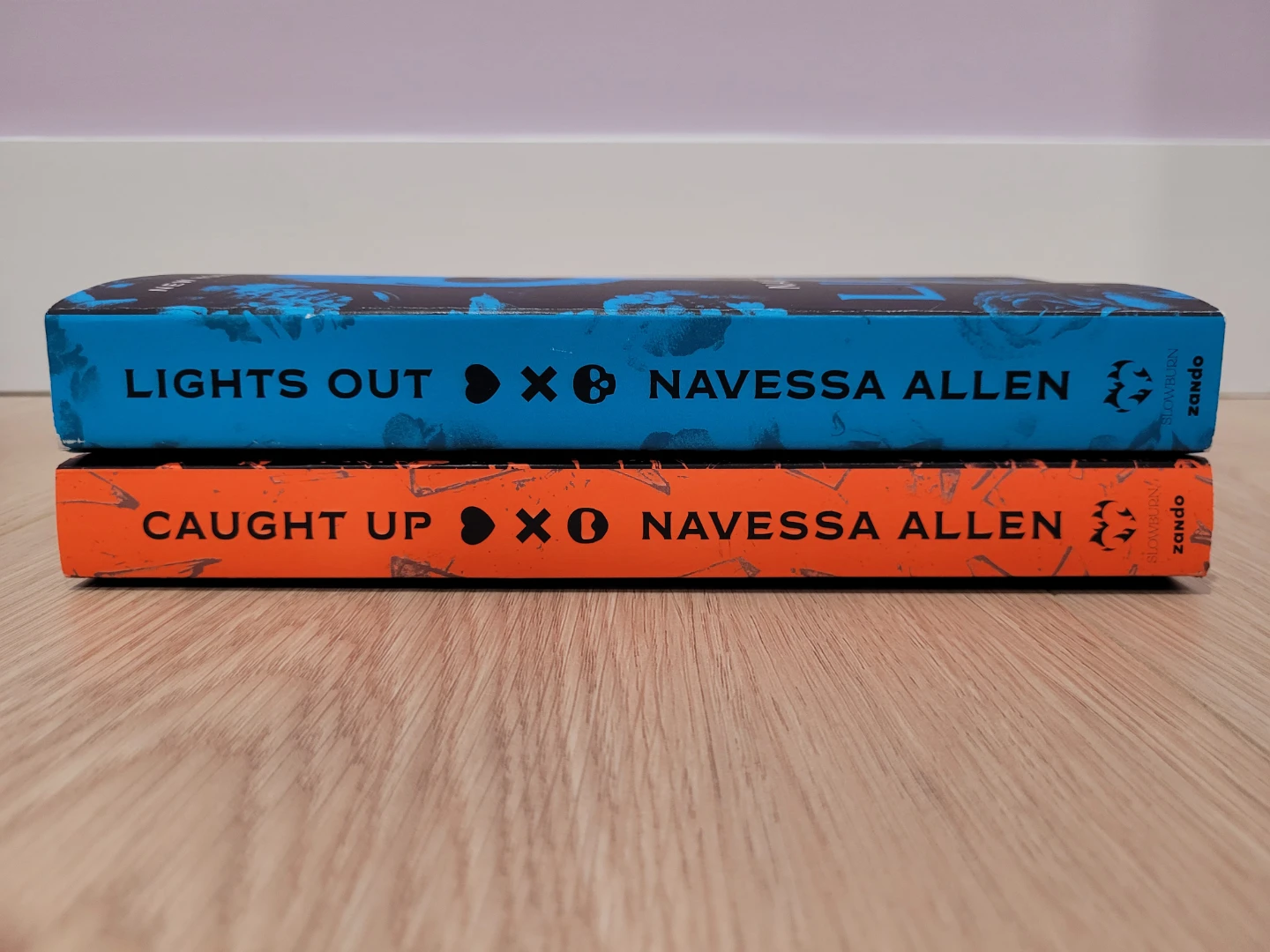 Lights Out and Caught Up books - photo 3