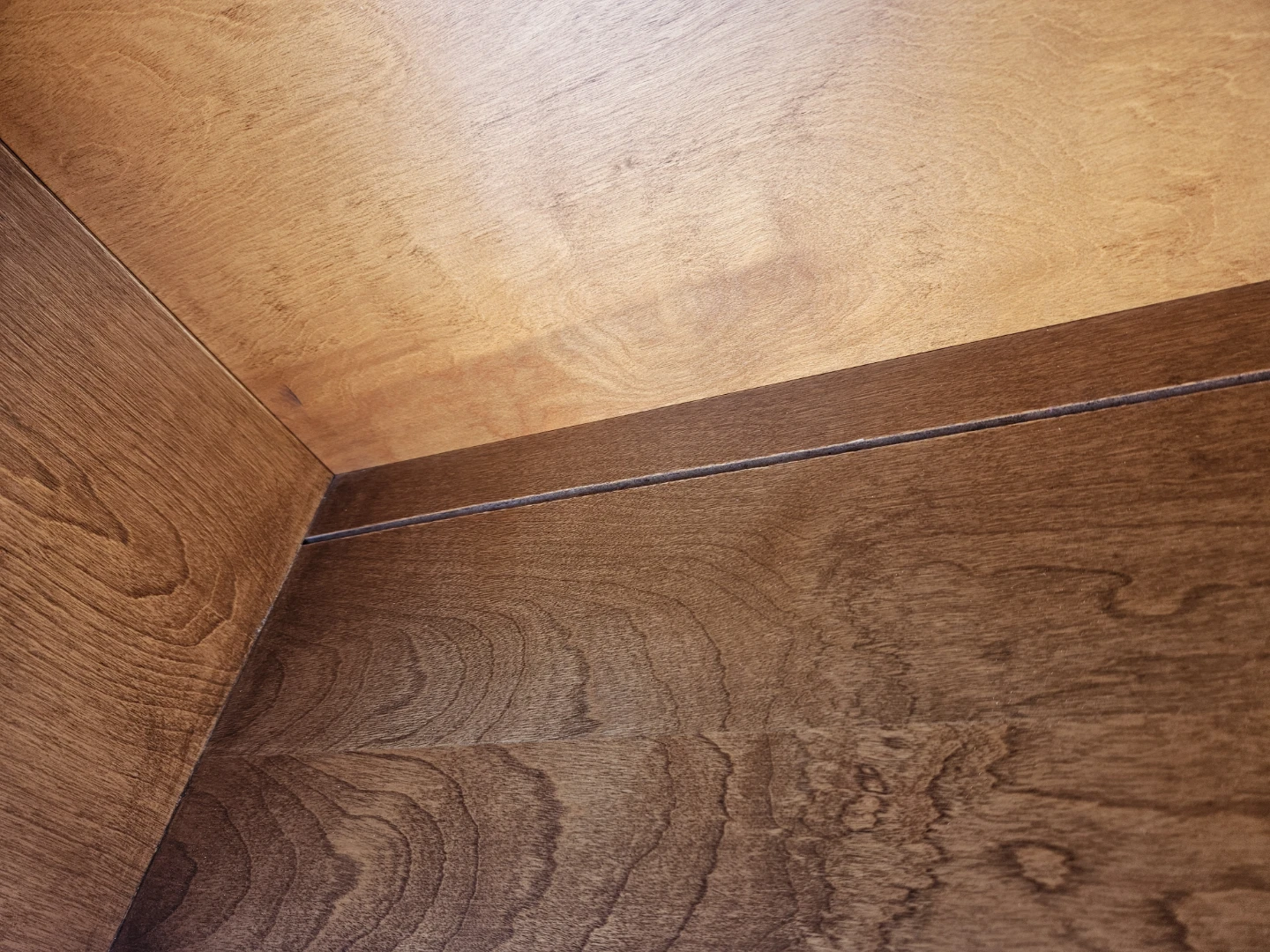 Black and Wood Display shelf - photo 5