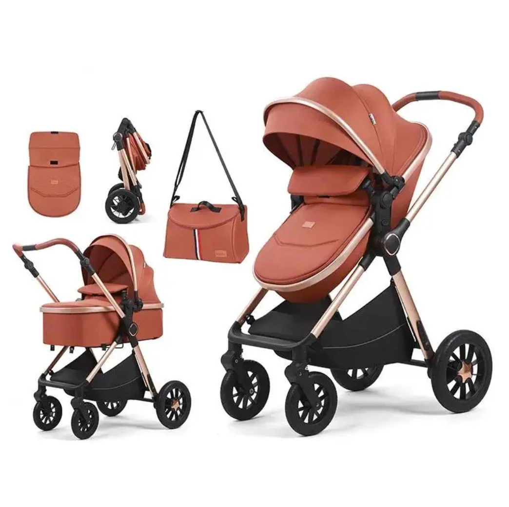 Baby Stroller and Pram Travel System with Matching Diaper Bag - photo 4