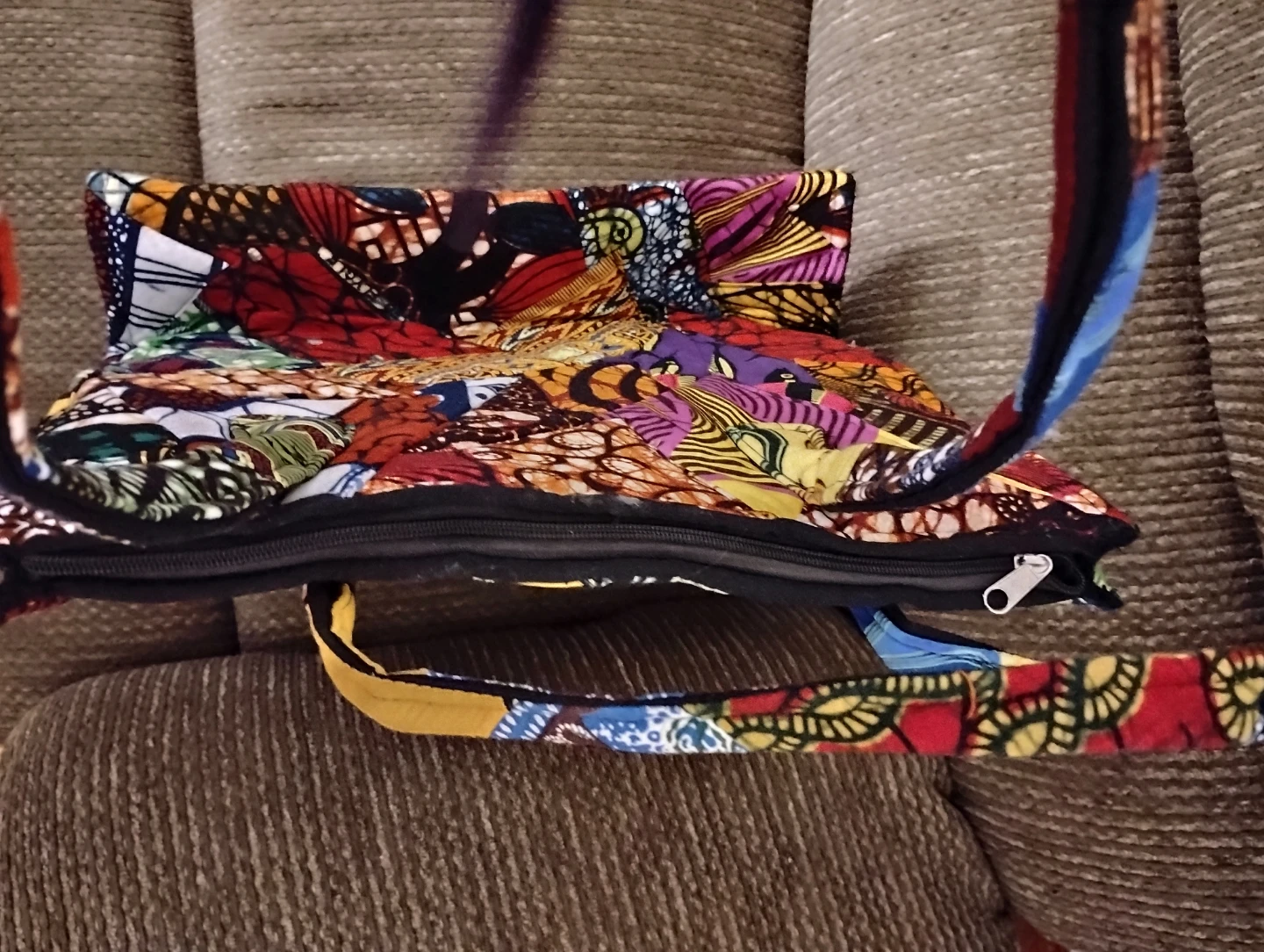 Handmade African totebag - photo 2