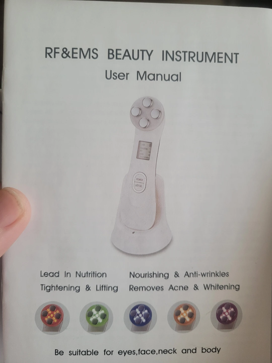 RF & EMS Beauty Instrument - photo 3