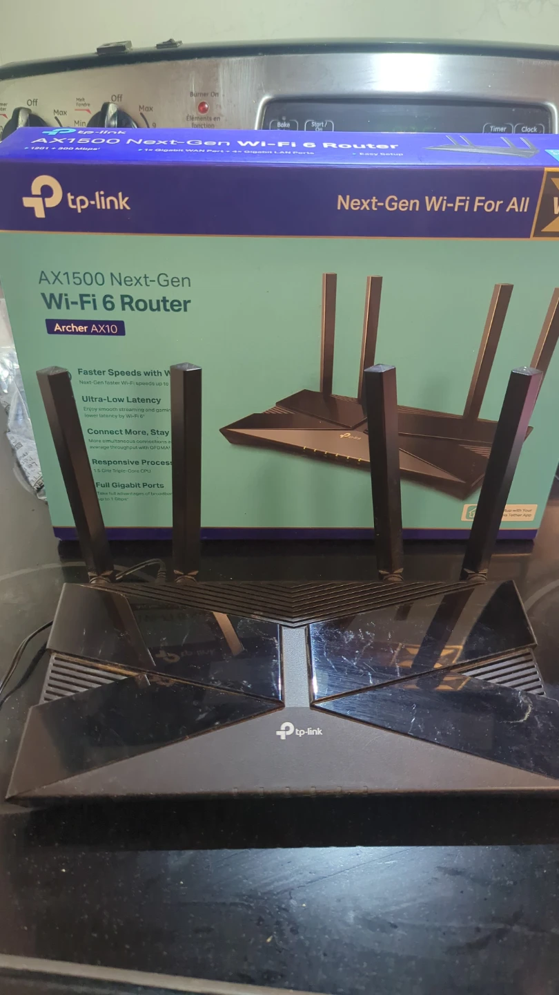 TP-Link Router - Black - photo 4