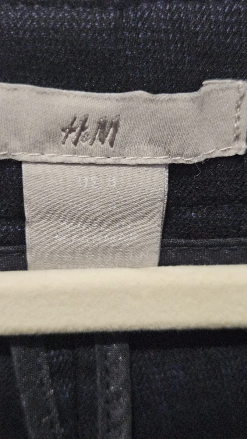 H&M Black Dress Pants / Trousers - Size 8 Medium, Cotton blend - photo 5