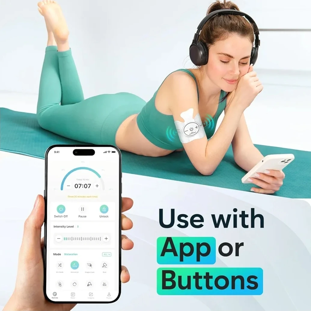 Easy@Home Wireless TENS Unit with App Remote Control - photo 5