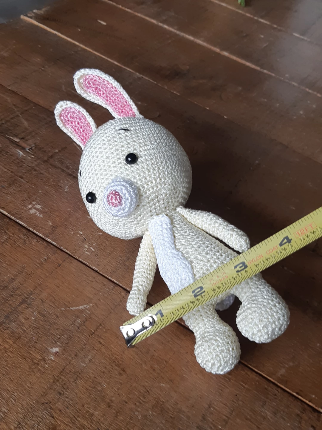 Handmade Amigurumi Bunny Rabbit Plush - photo 5
