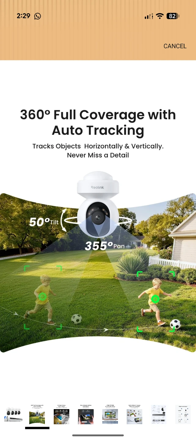 Reolink 4K Security Camera System - photo 2