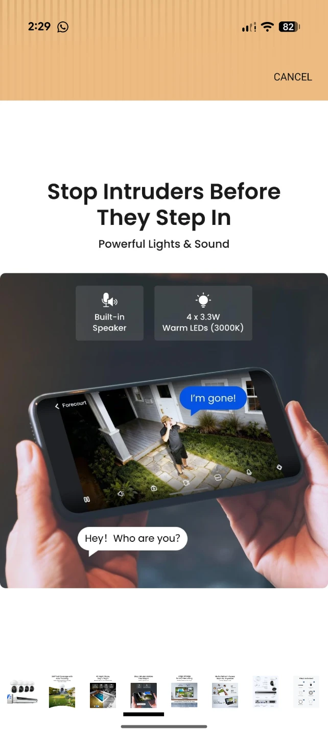 Reolink 4K Security Camera System - photo 4