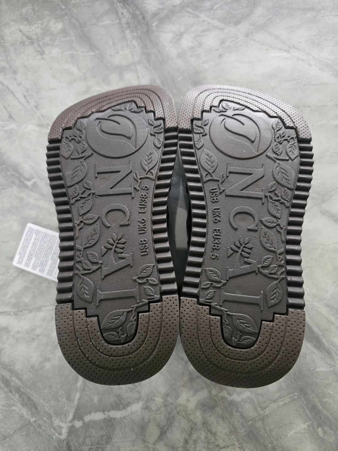 ONCAI Men's Brown Adjustable Strap Sandals Size 8 - photo 5