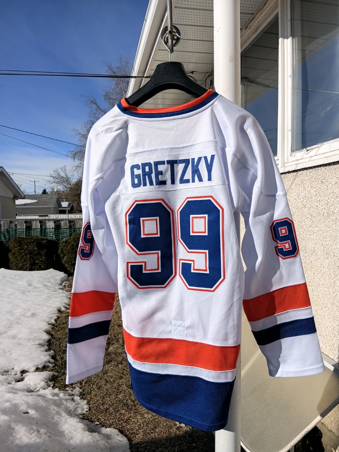 Edmonton Oilers Gretzky #99 Hockey Jersey large - photo 3
