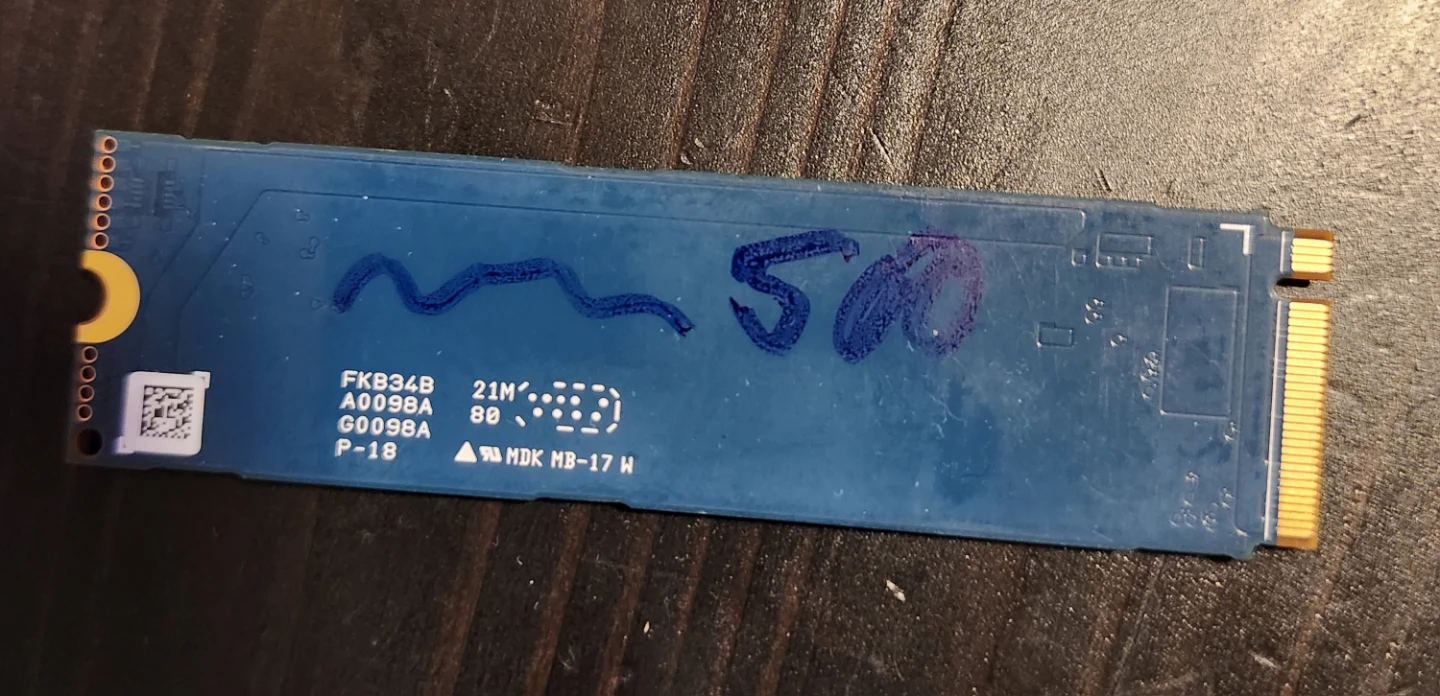 Kioxia 256GB NVMe SSD M.2 - photo 2