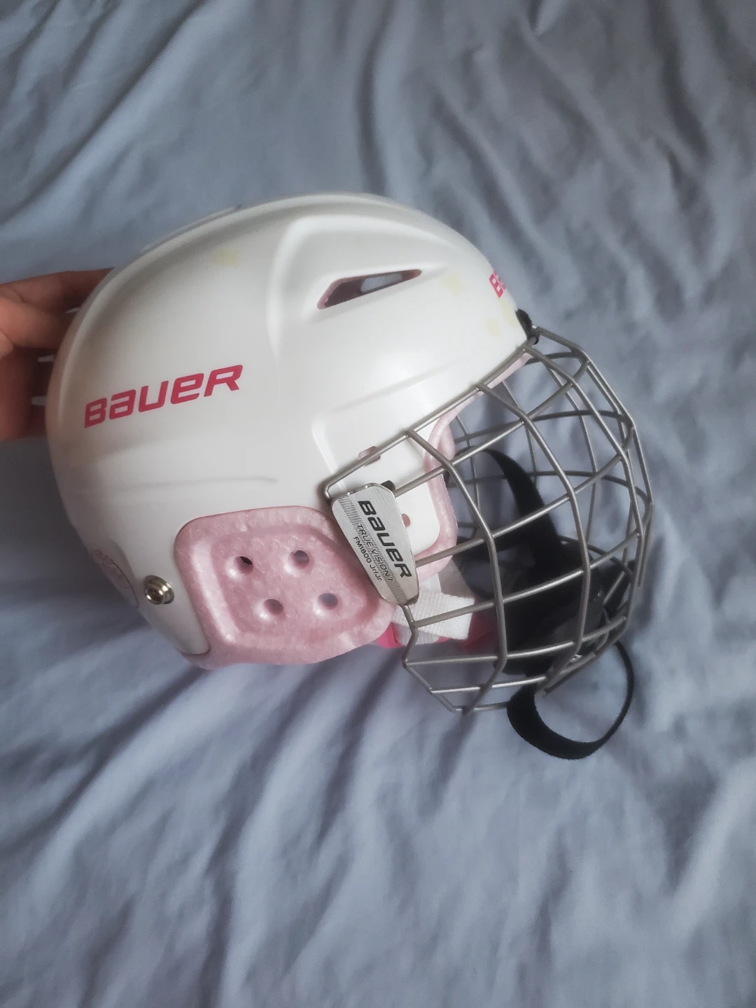 Bauer Lil' Sport Hockey Helmet - photo 2