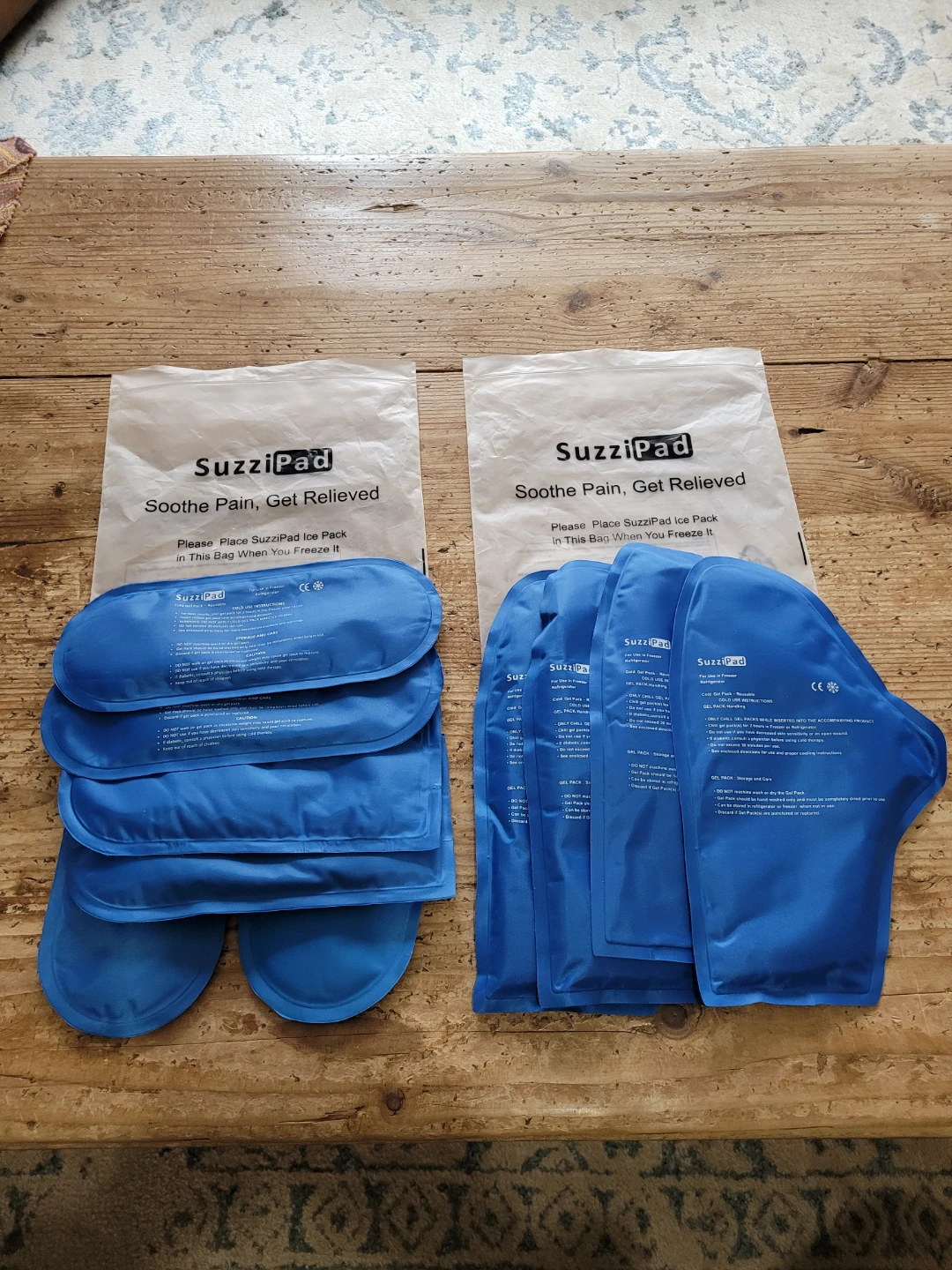 Brand NEW SuzziPad Gel Ice Packs
