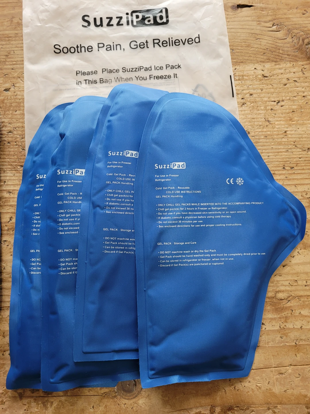 Brand NEW SuzziPad Gel Ice Packs - photo 2