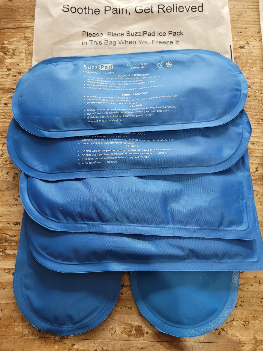 Brand NEW SuzziPad Gel Ice Packs - photo 3