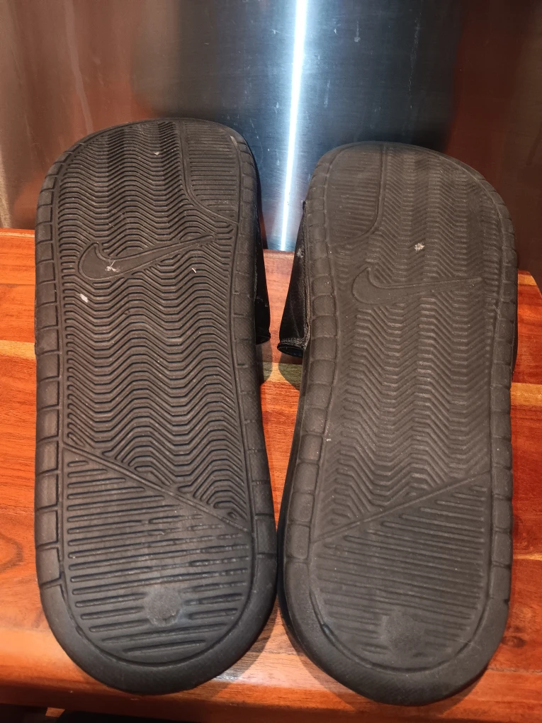 Nike Black Slide Sandals - photo 3