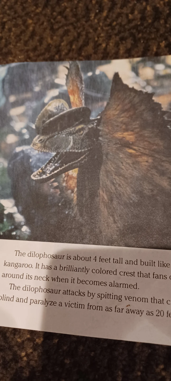 Vintage Jurassic Park Book - photo 3