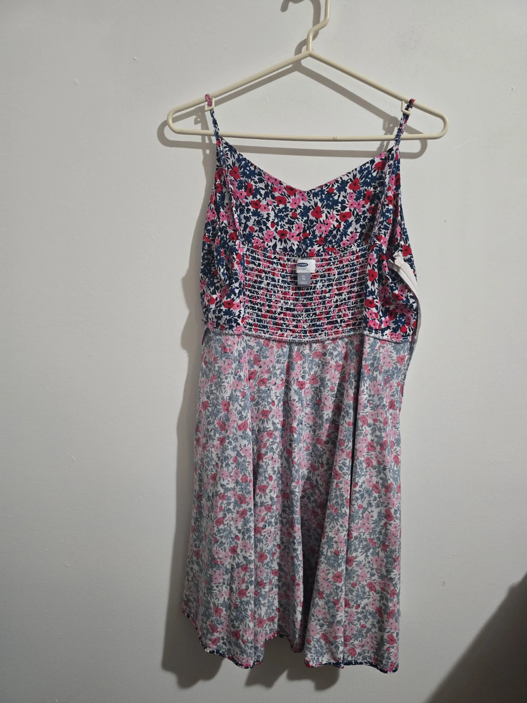 Old Navy Floral Smocked Cami Dress XL - photo 4