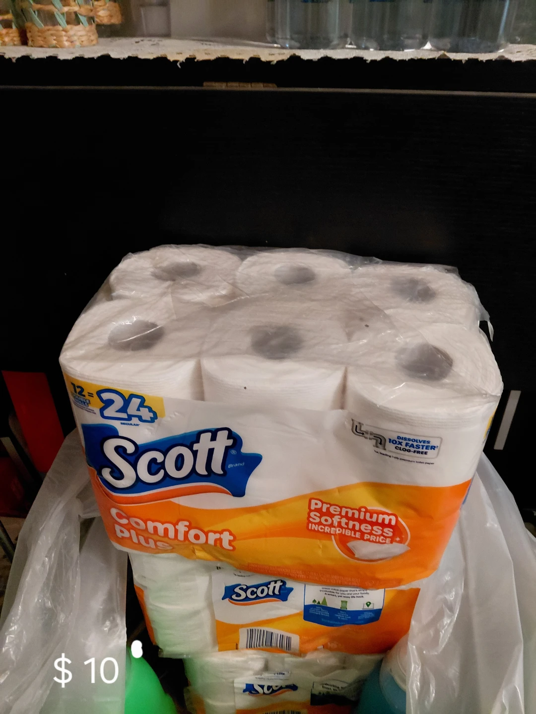 Scott Comfort Plus Toilet Paper - 12  Rolls