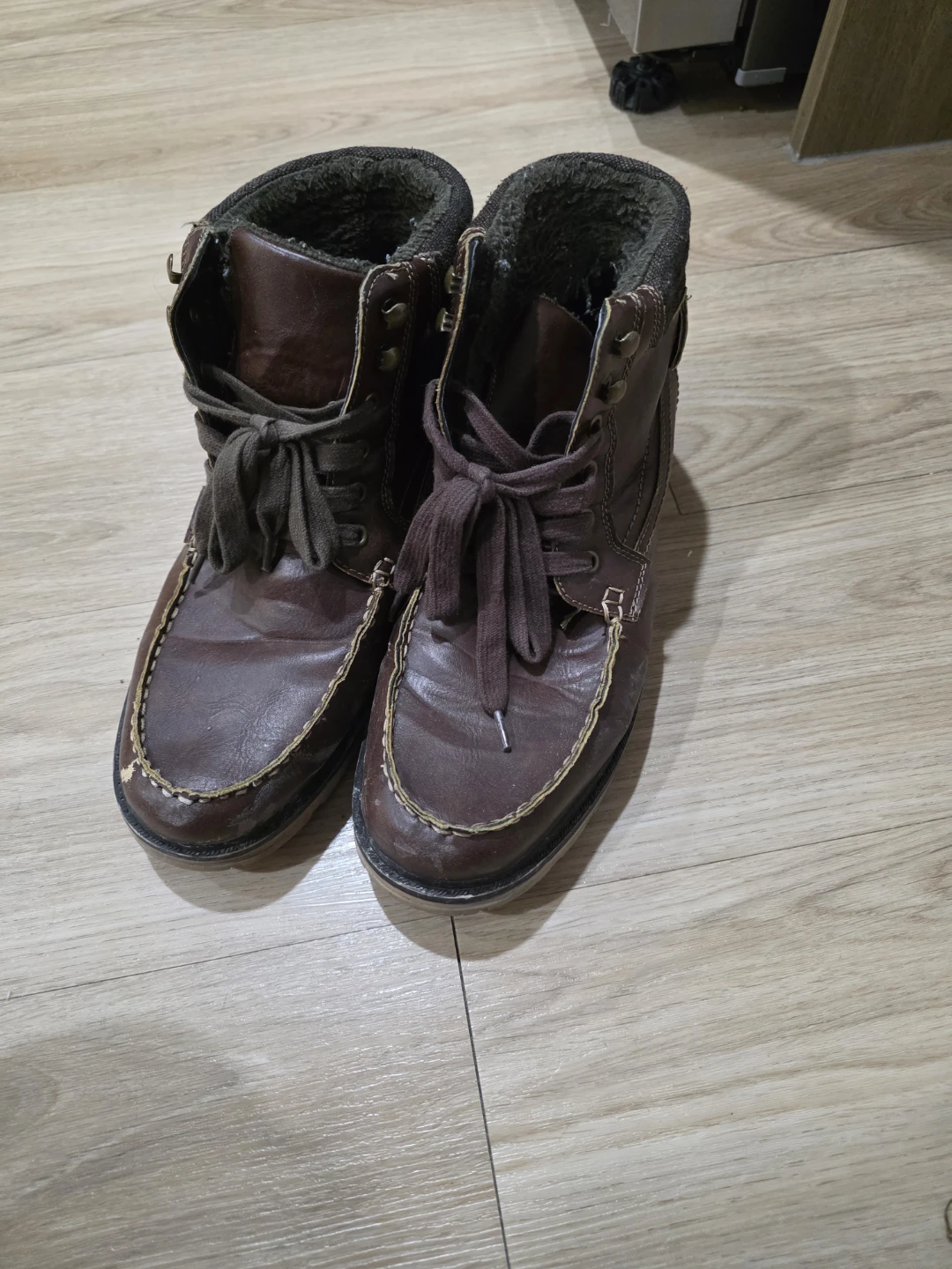 Call It Spring Brown Winter Boots - Size 10.5 (USA)