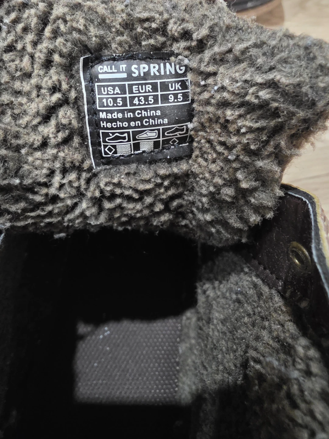 Call It Spring Brown Winter Boots - Size 10.5 (USA) - photo 4