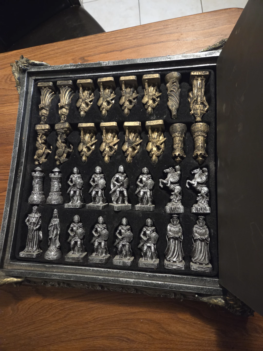 Chess Set Faux Medieval