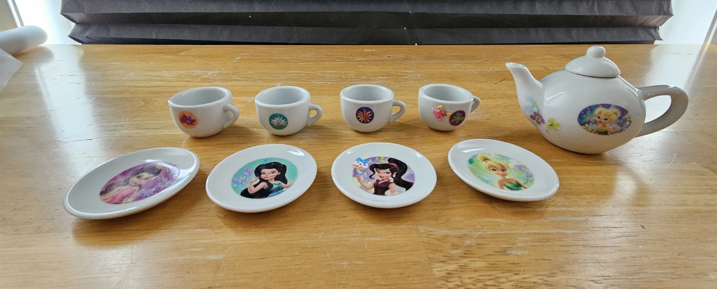 Disney Fairies Tea Set ( Bathurst and Finch) - photo 2