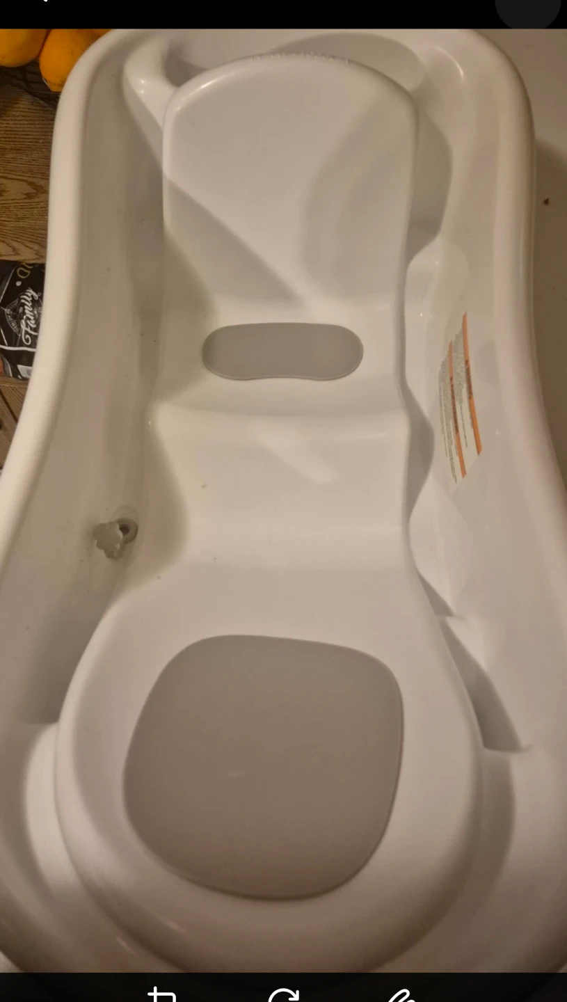 White Baby Bath Tub - photo 2