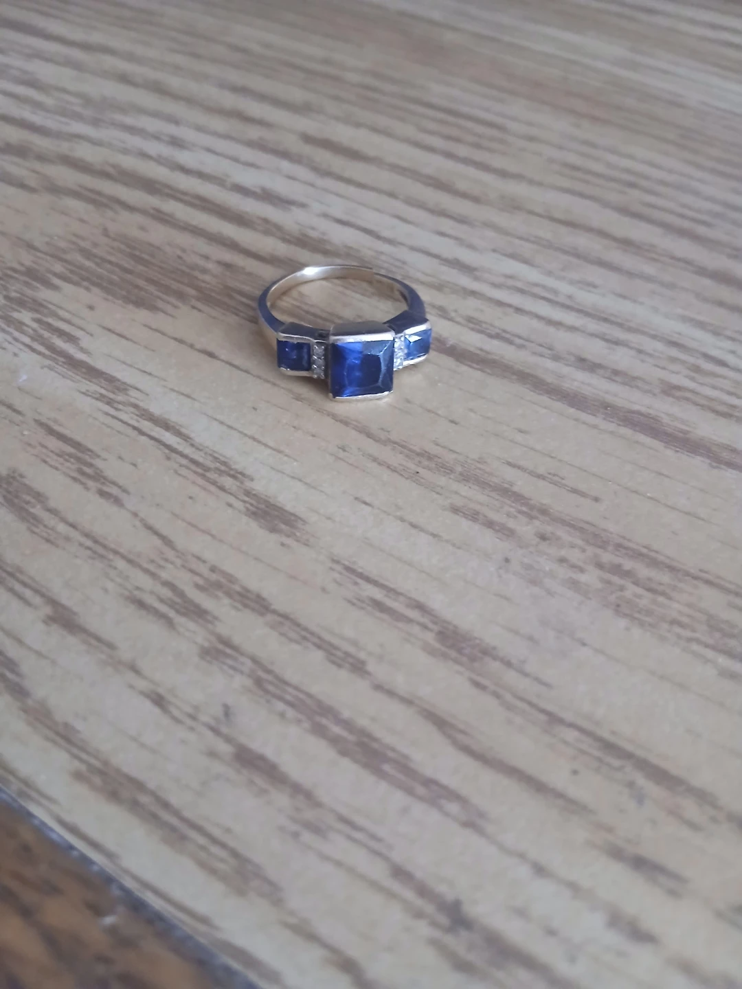 Gold Sapphire Ring