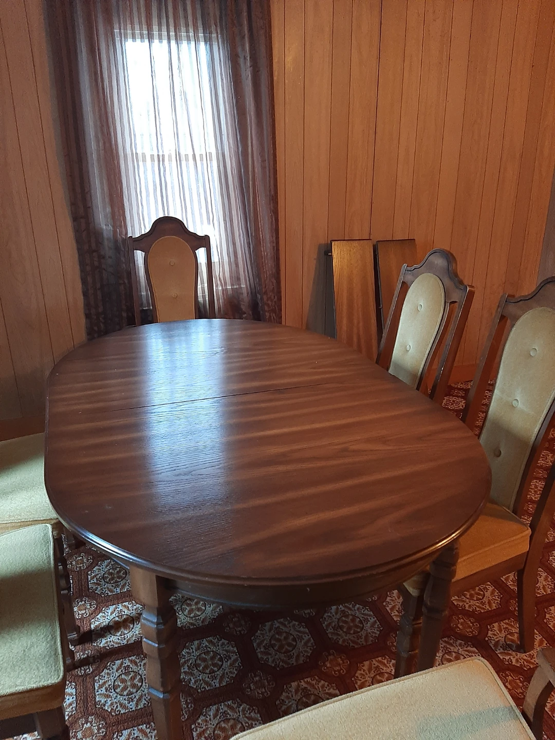 Oval Dining Table with 6 Chairs - photo 2