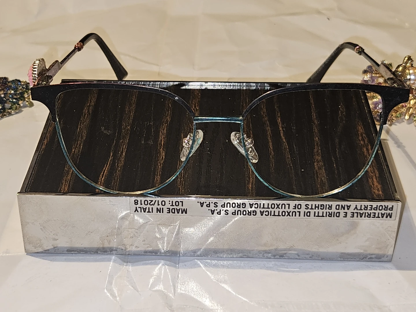Charming Embellished Eyeglasses Frames
