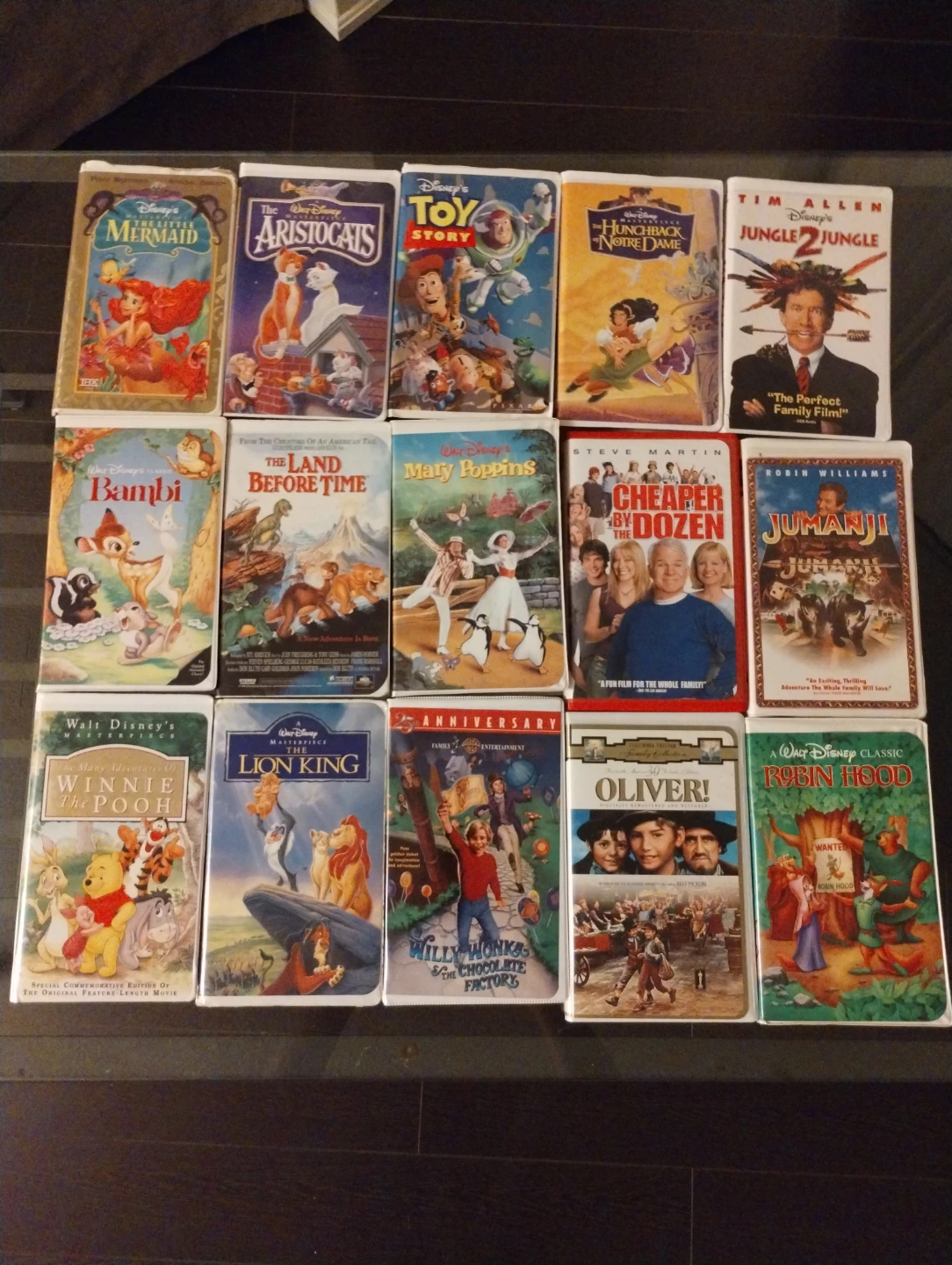 Classic VHS movies
