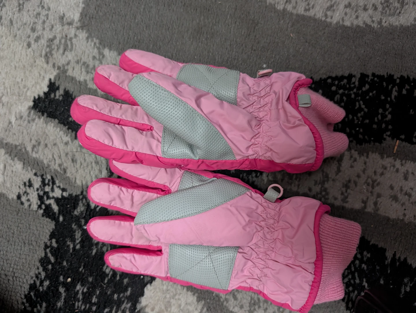 Pink Cartoon Bear Winter Gloves for Kids🏆 - photo 2