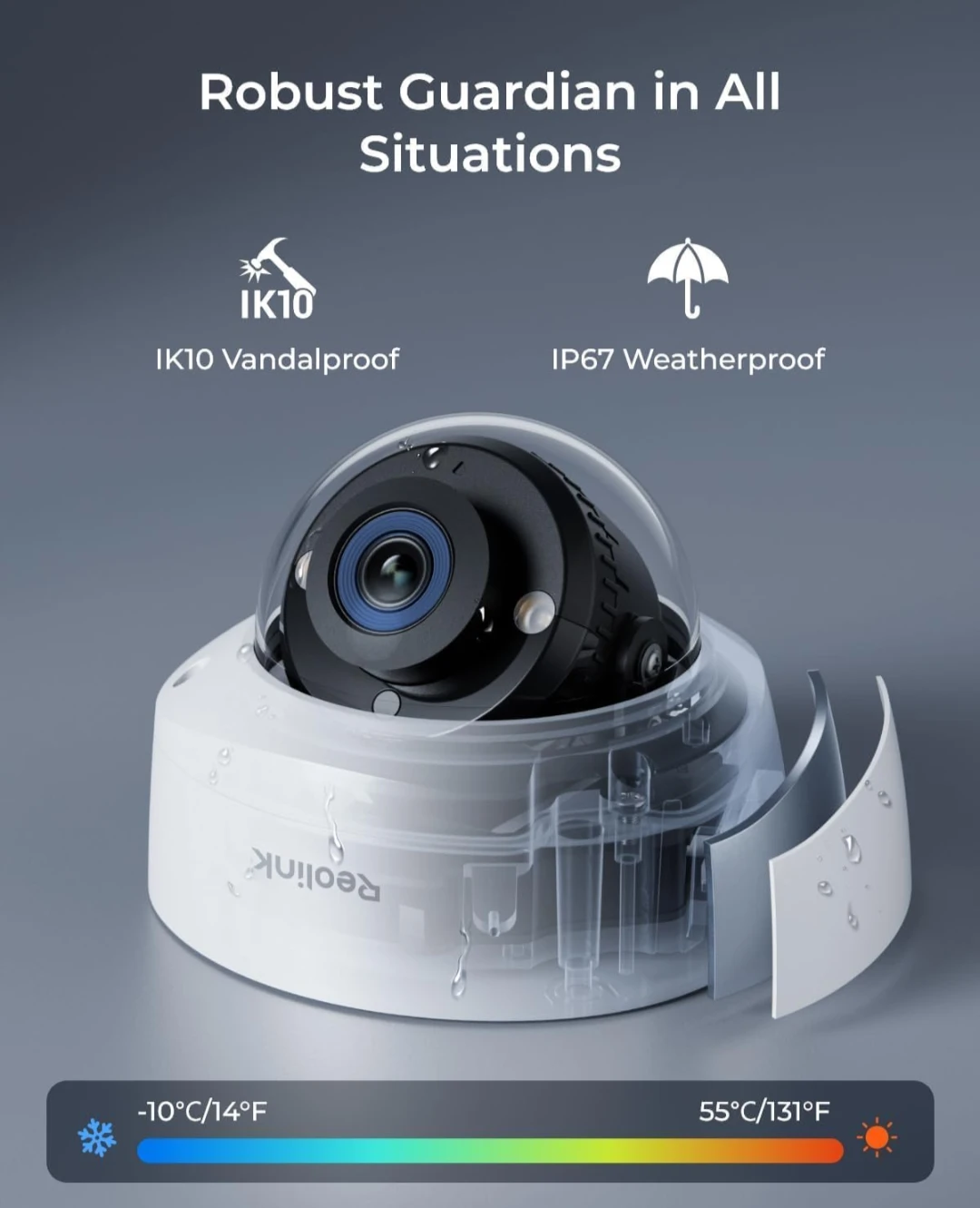 Reolink 4x 12MP Outdoor Dome Security Cameras with 2TB NVR - photo 2
