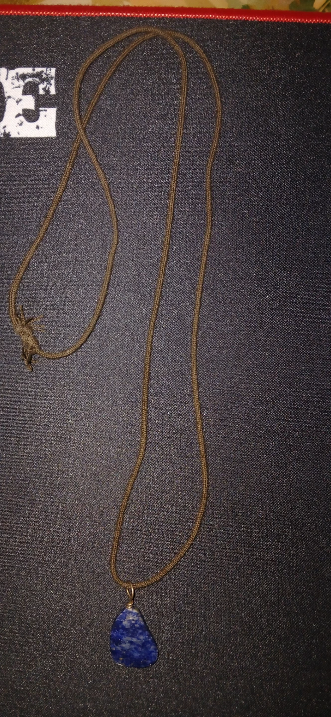 Blue Stone Pendant Necklace - photo 4