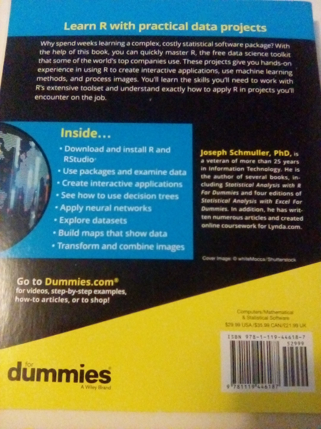 R Projects for Dummies Book - photo 2