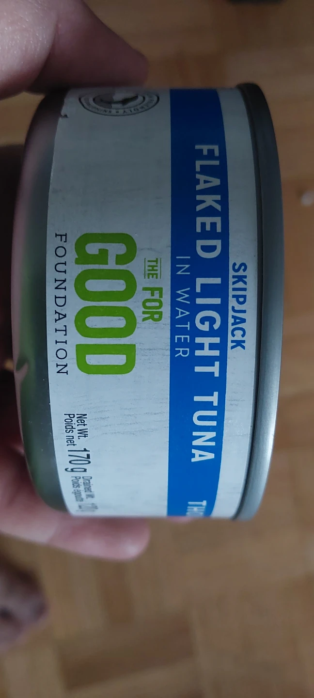 Flaked light tuna