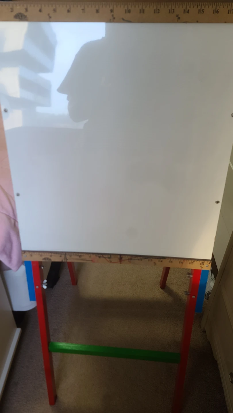 CRA-Z-ART Double-Sided Easel with Chalk and Whiteboard