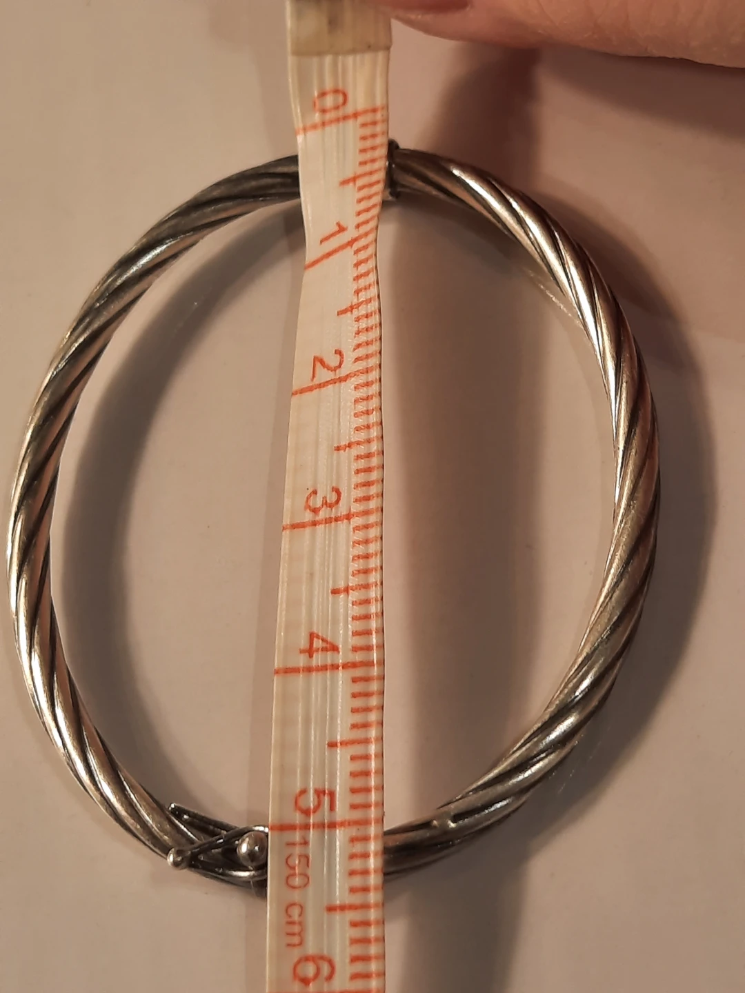 Sterling silver bangle for young girl - photo 3