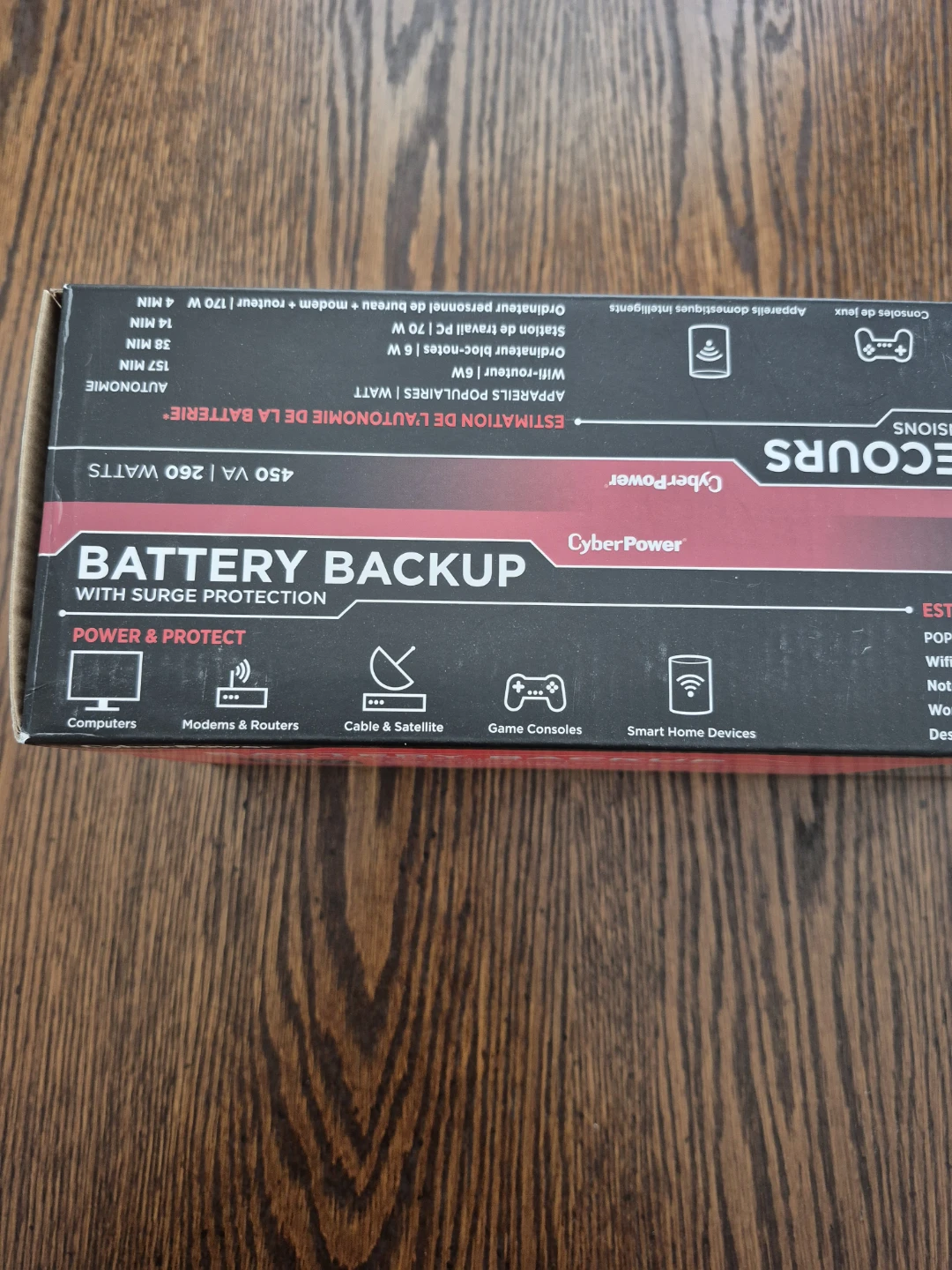 CyberPower Battery Backup with Surge Protection - photo 5