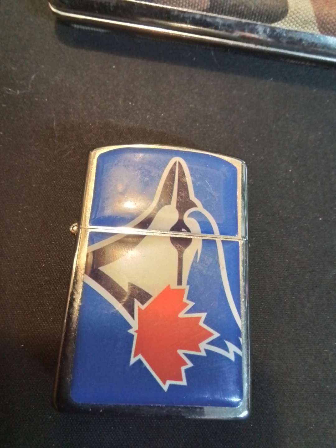 Camo Cigarette Case and Toronto Blue Jays Lighter Set - photo 2