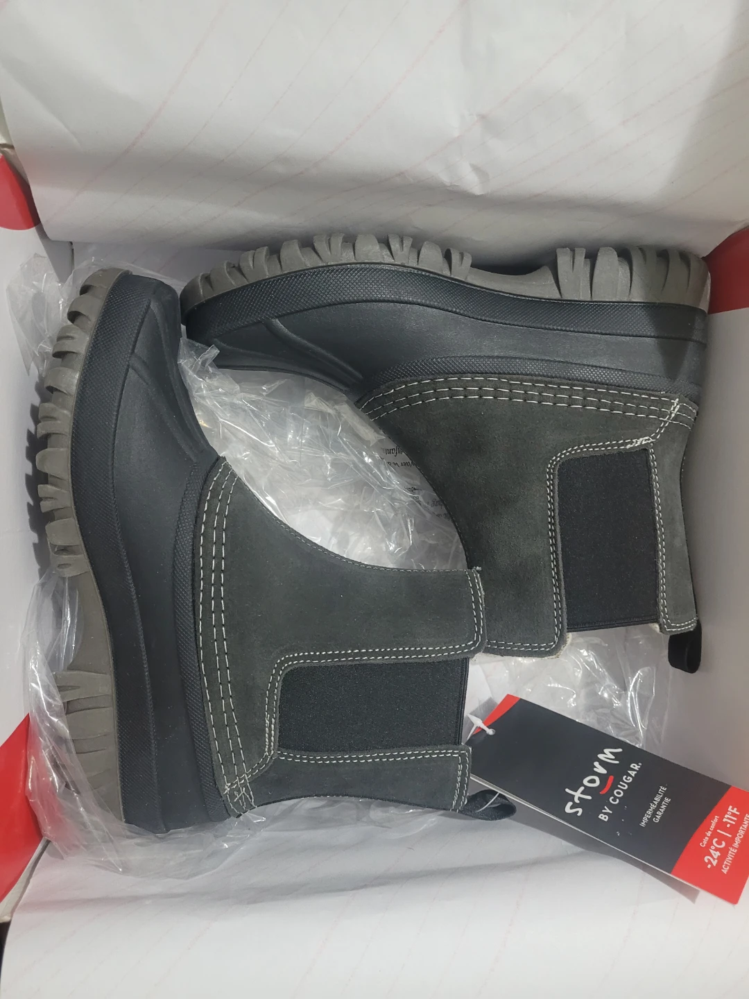 Cougar Storm Waterproof Boots - Size 6