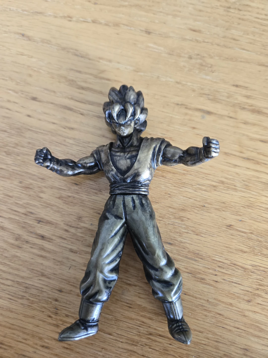 Dragon Ball Z Goku Metal Look Figure