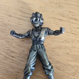 Dragon Ball Z Goku Metal Look Figure