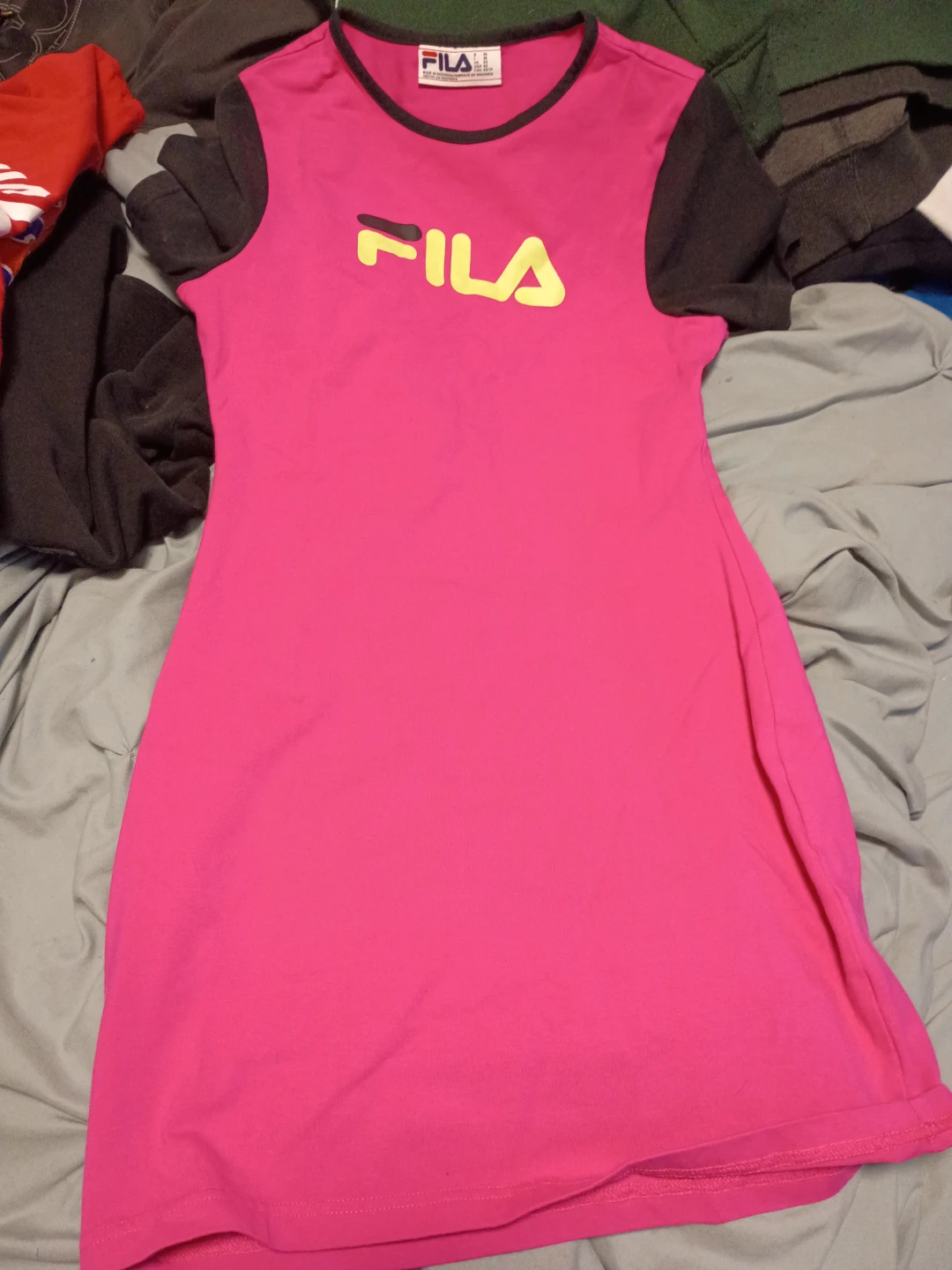 Fila Pink and Grey Dress