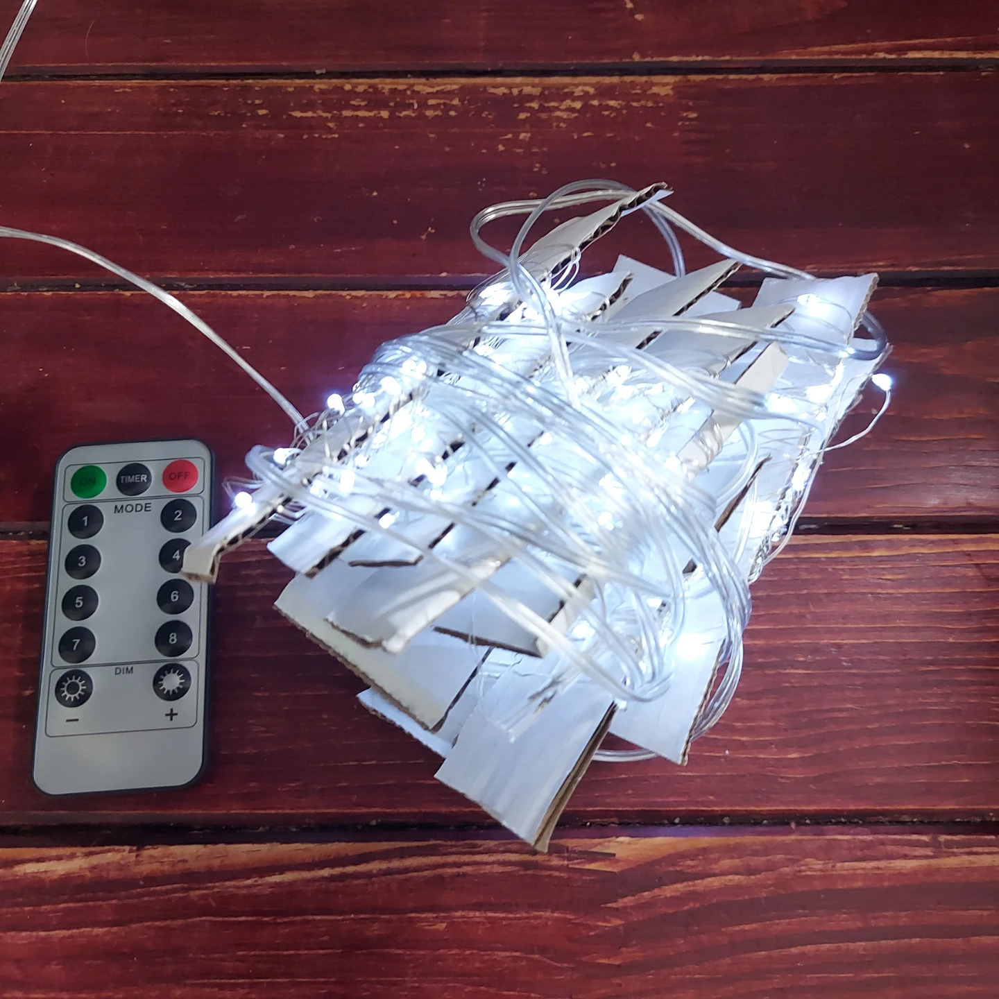 USB String Lights with Remote Control - 10 strings and 100 LEDs