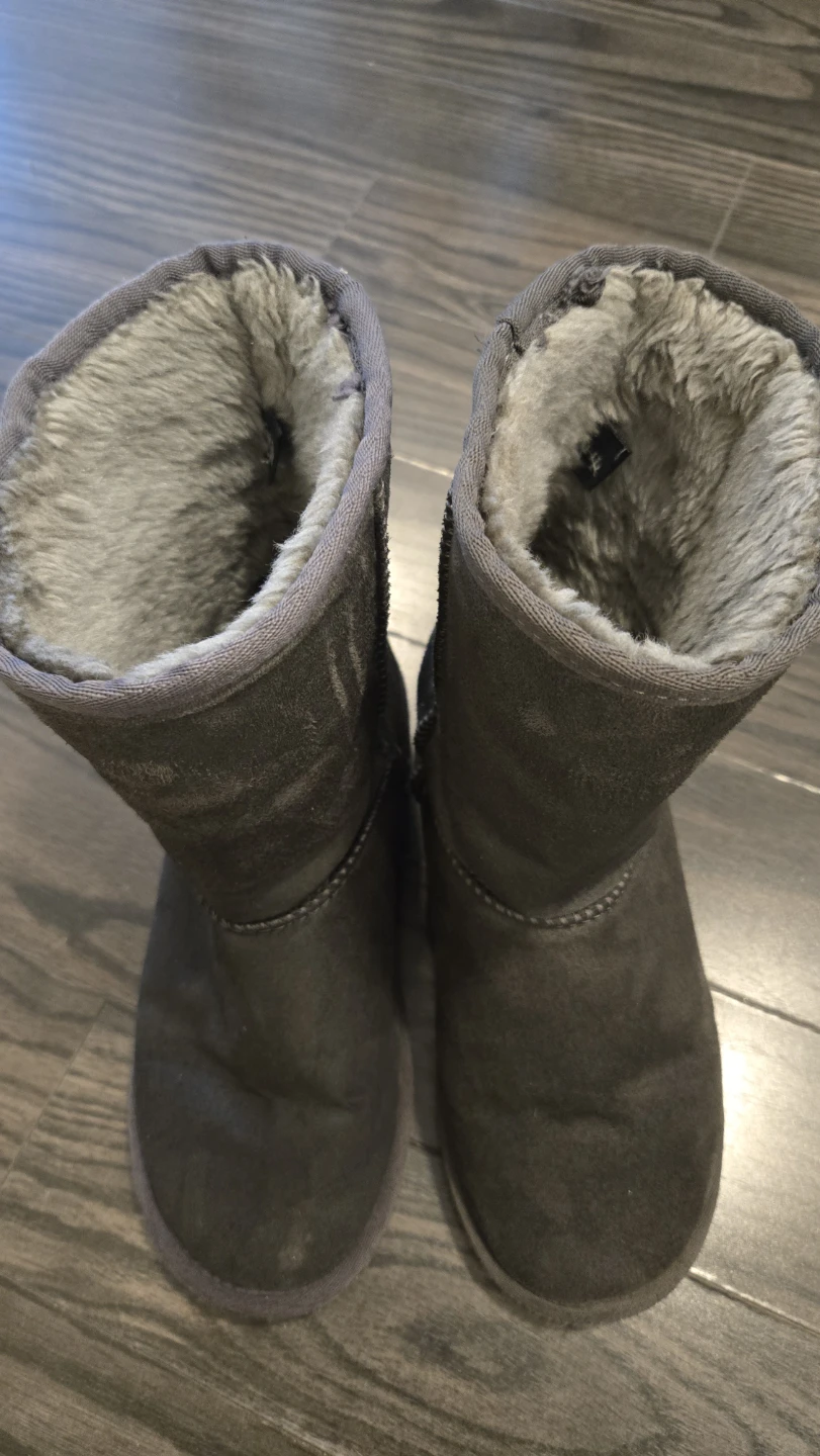 2 Black Quilted Winter Boots with Fur Lining - photo 4